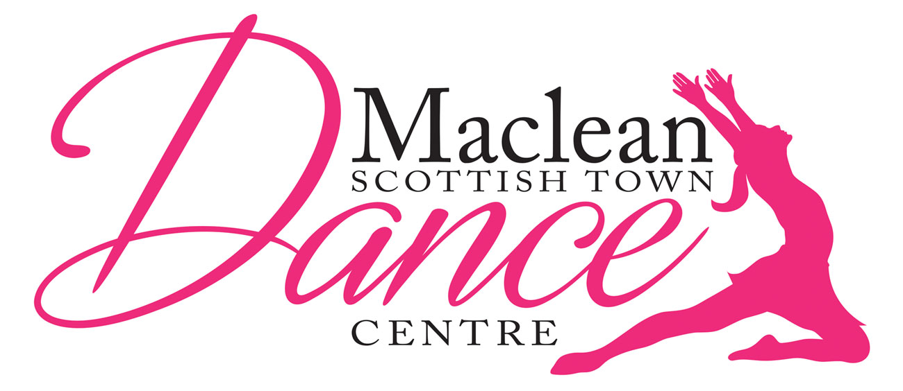 Maclean Dance Centre logo design