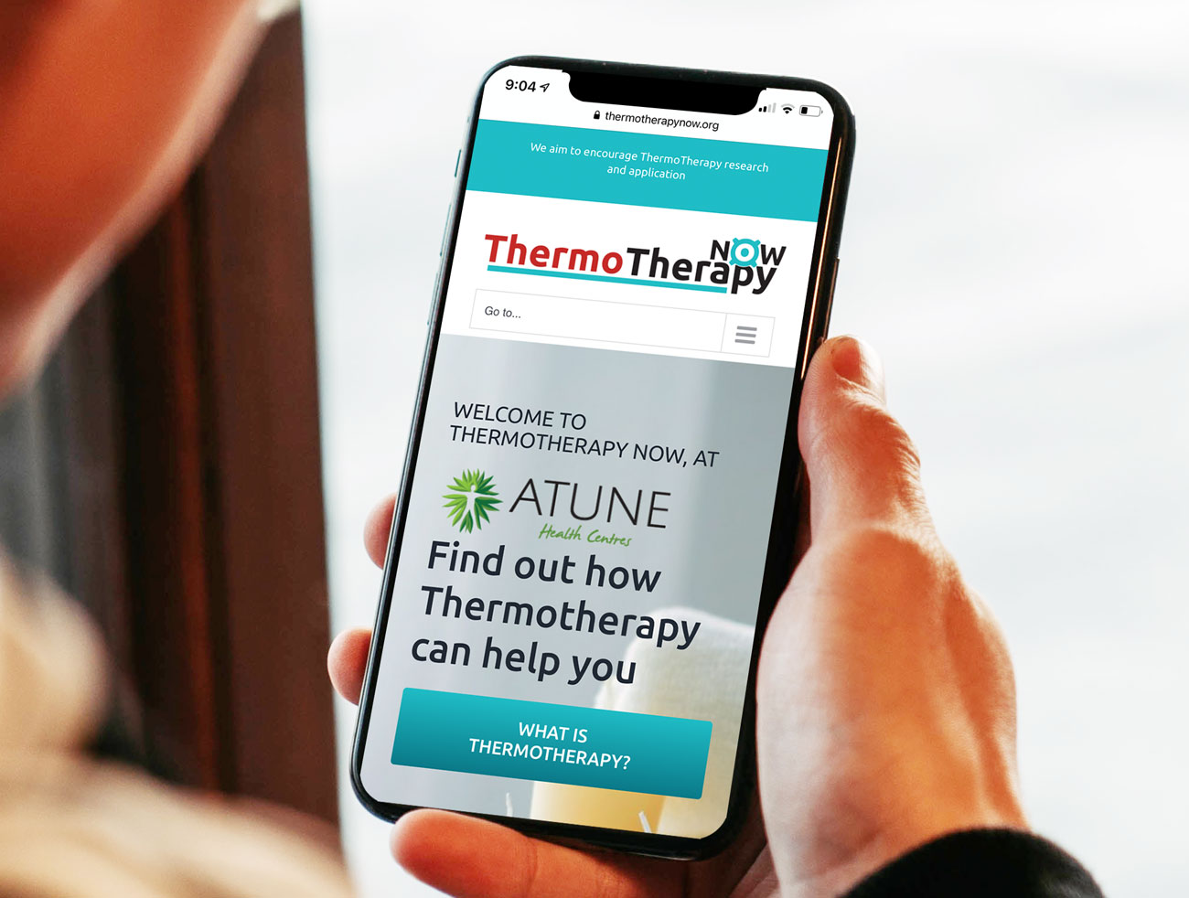ThermotherapyNow on iphone