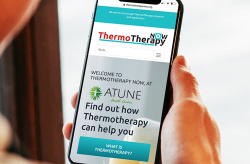 Thermotherapy Now website